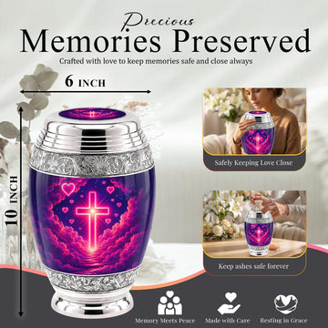 10 Inch Large Urn