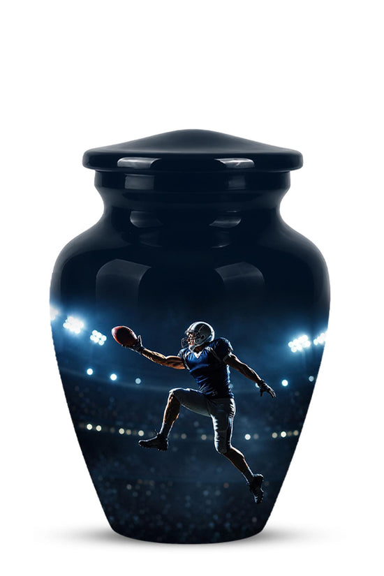 Sportsman Cremation Urn ? Football Memorial Keepsake for Adults