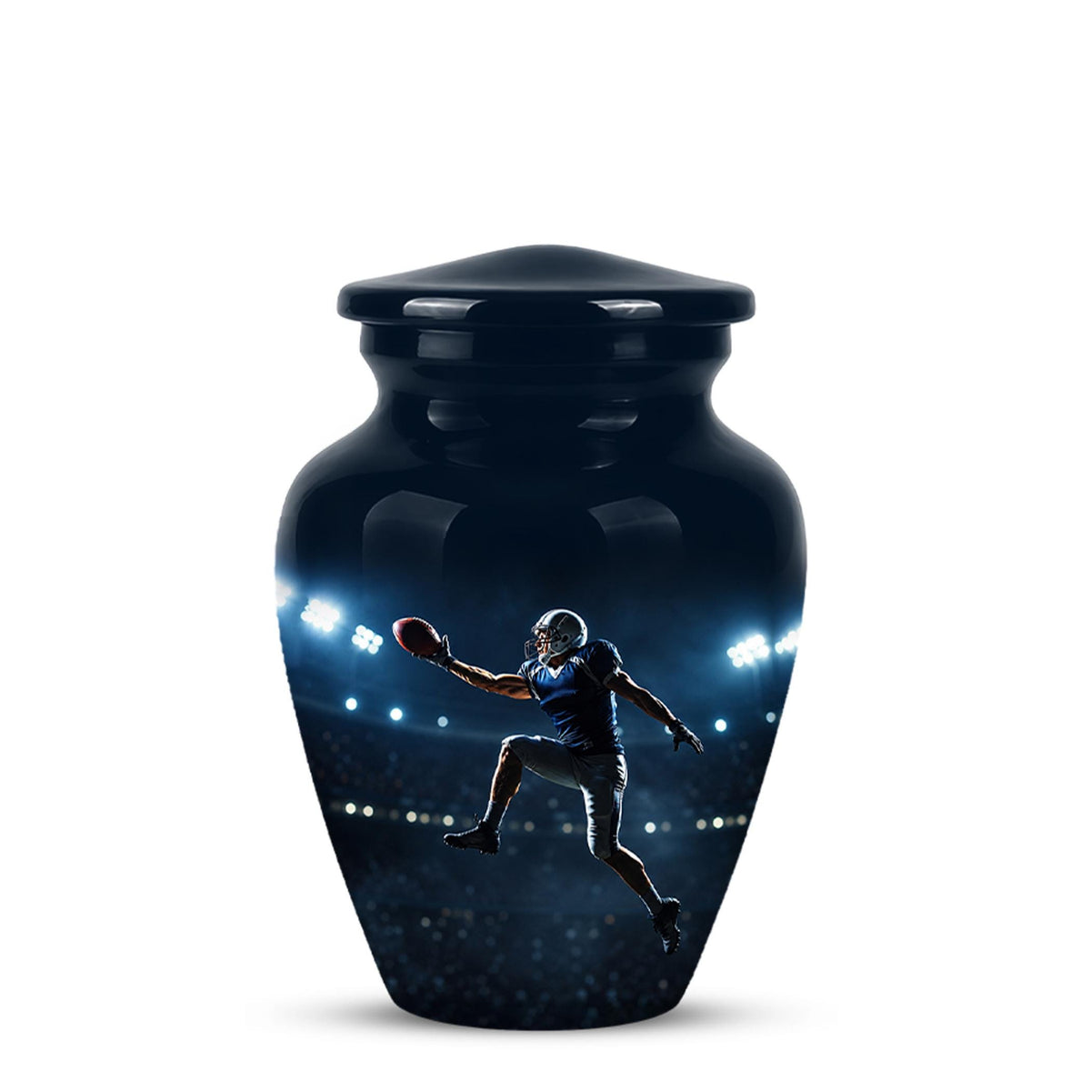 Sportsman Cremation Urn ? Football Memorial Keepsake for Adults
