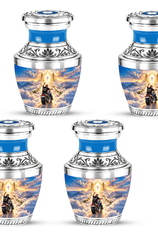Personalized Motorcycle Memorial Urn, Biker Heaven Tribute, 200 Cubic  Inches