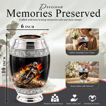 10 Inch Large Urn