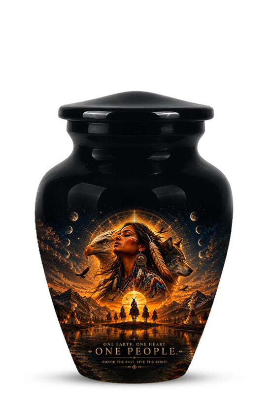 Personalized Urns for Human Ashes - Decorative Cremation Urn for Adults
