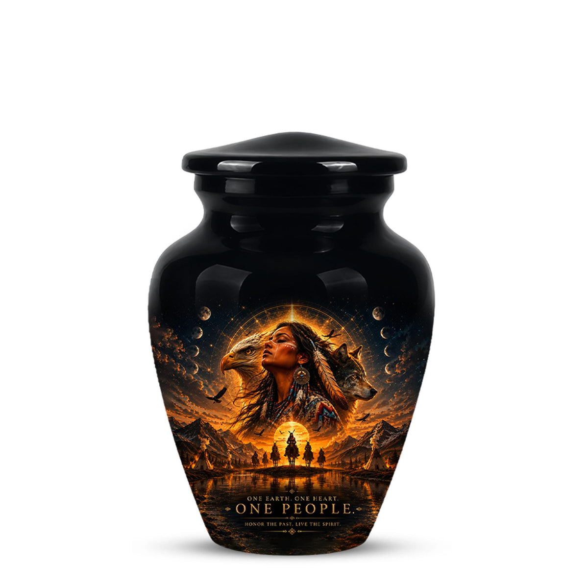 Personalized Urns for Human Ashes - Decorative Cremation Urn for Adults
